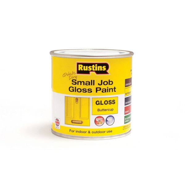 Rustins Quick Dry Small Job Buttercup 250Ml (Gpbuw250)