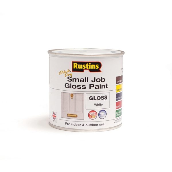 Rustins Quick Dry Small Job White 250Ml (Gpwhw250)