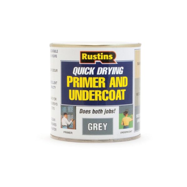 Rustins Grey Primer/Undercoat 250Ml (Gypu250)