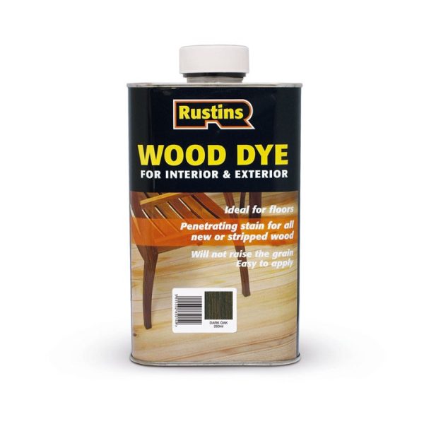 Rustins Wood Dye Dark Oak 250Ml (Wddo250)