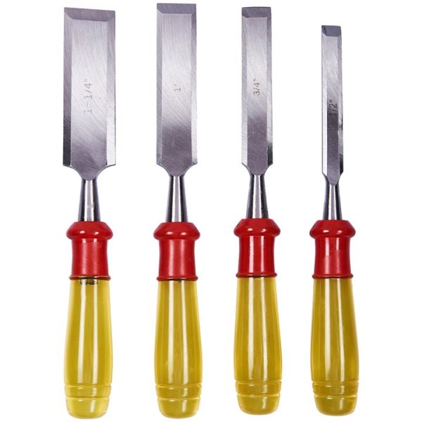 4 Piece deluxe chisel set