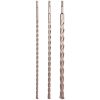 3 Piece 450mm (18") SDS drill bit set