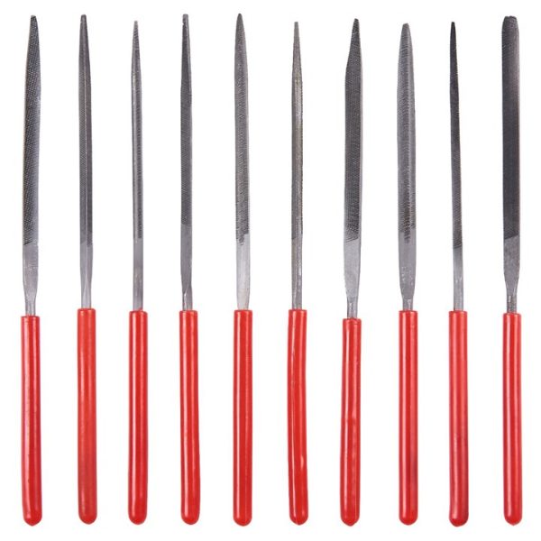 10 Piece 140mm (5.5")steel needle file set