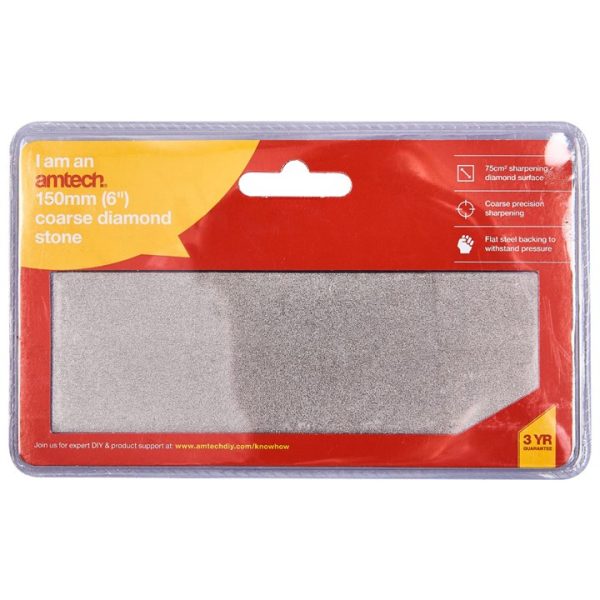 150mm (6") Coarse diamond sharpening stone