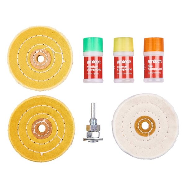 3 Piece metal polishing set