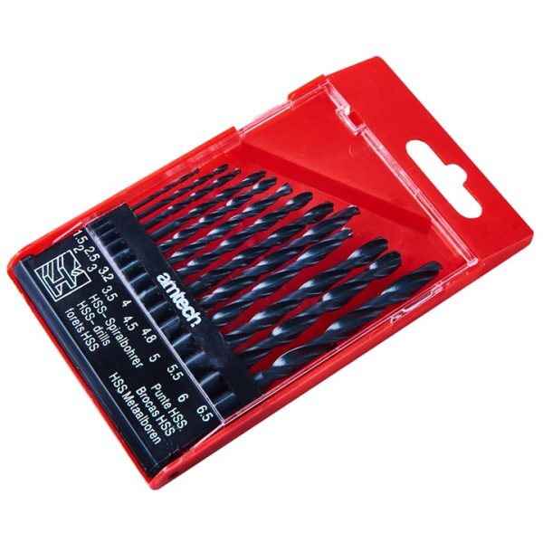 13 Piece high speed steel (HSS) drill set - small