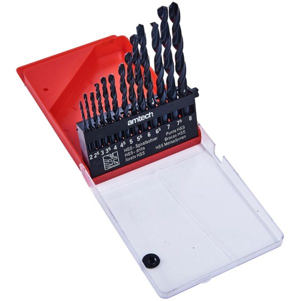 13 Piece high speed steel (HSS) drill set - large