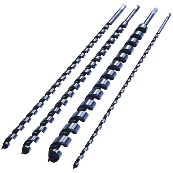 4 Piece auger drill bit set (600mm length)