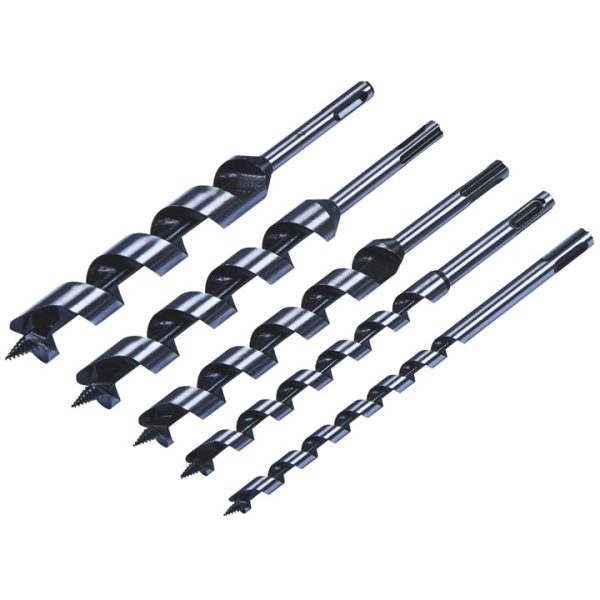 5 Piece SDS auger drill bit set (230mm length)