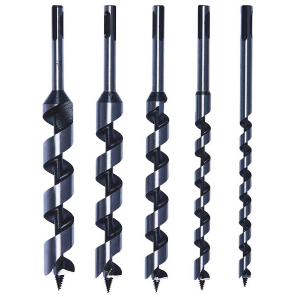 5 Piece SDS auger drill bit set (230mm length)