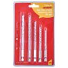 5 Piece hex shank masonry drill bit set