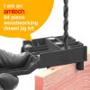 Amtech 84 piece Woodworking Dowel Jig Kit
