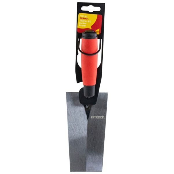 150mm (6") Bucket trowel with soft grip