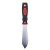 Putty knife with soft grip handle