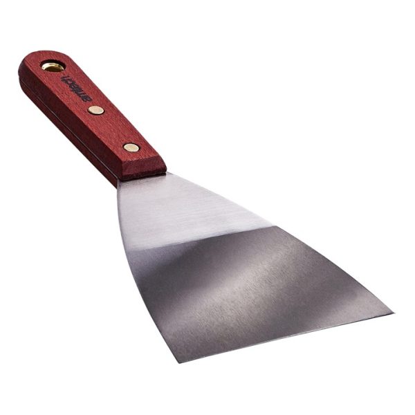 100mm (4") Heavy duty scraper with wooden handle