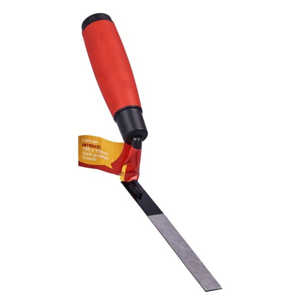 160mm (6") x 13mm (0.5") Tuck pointer trowel with soft grip