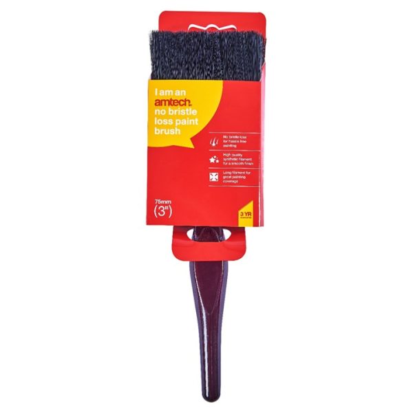 75mm (3") No bristle loss paint brush