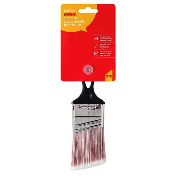 50mm (2") Stubby handle paint brush