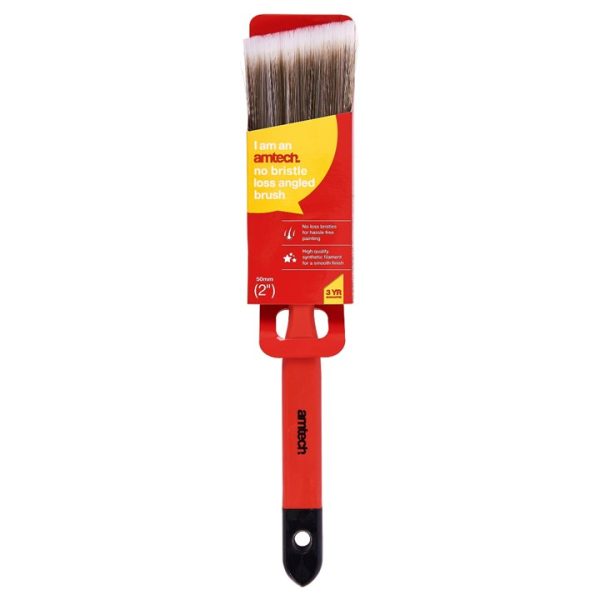 50mm (2") No bristle loss angled brush