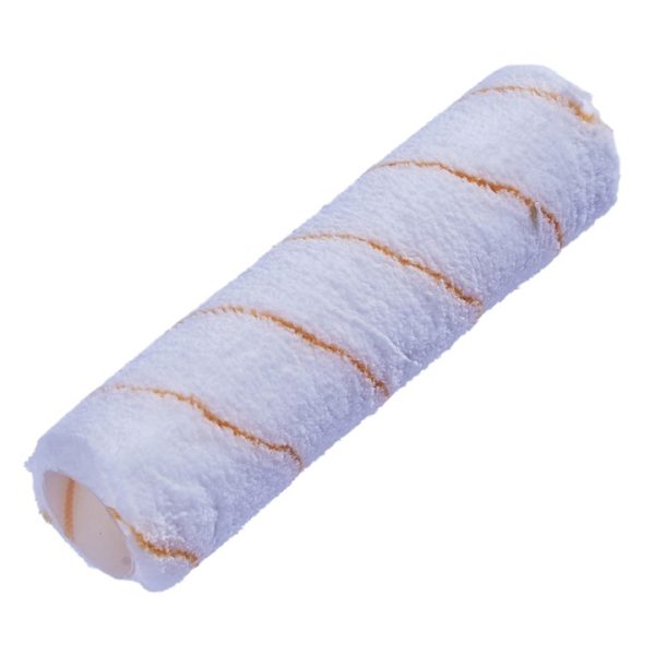 230mm (9") x 38mm (1.5") Short pile (9mm) roller sleeve - microfibre