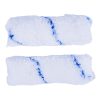 2 Piece 100mm (4") medium pile (12mm)roller sleeve - microfibre