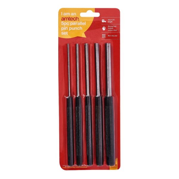 5 Piece parallel pin punch set