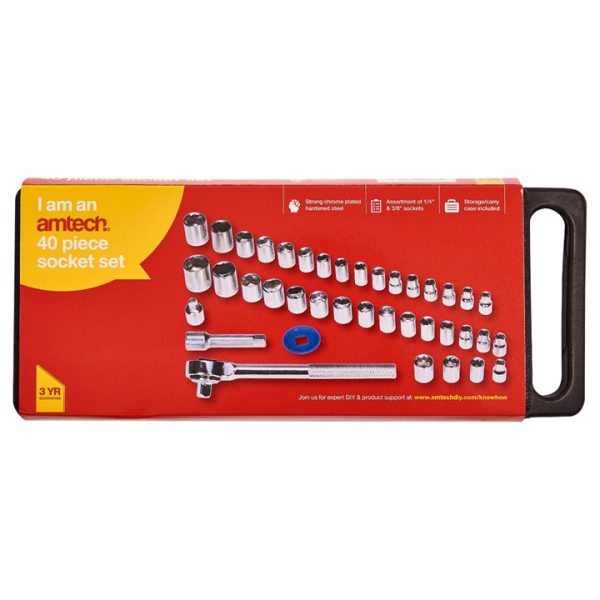 40 Piece socket set