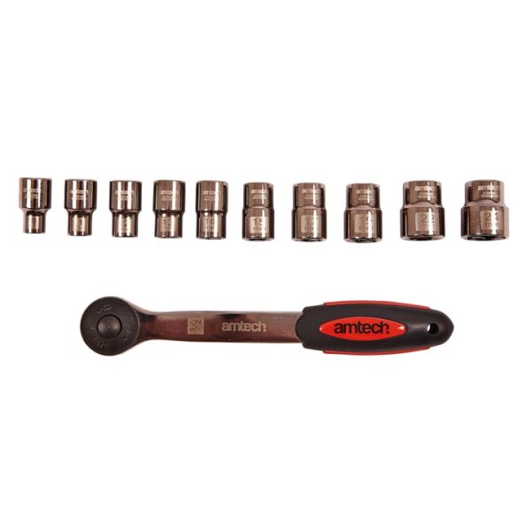 11 Piece 1/2" socket set