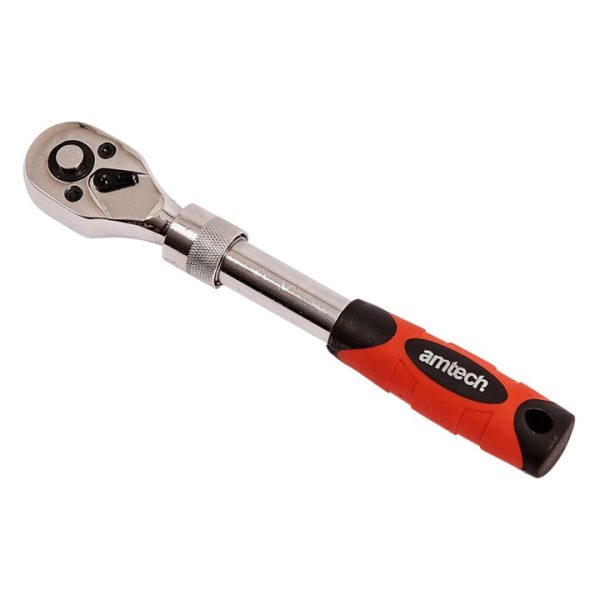 6mm (1/4") Heavy duty telescopic ratchet