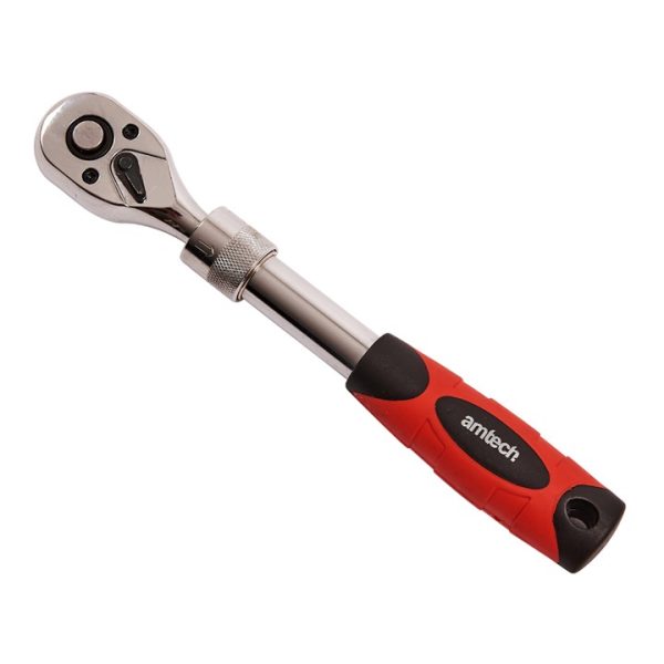 9.5mm (3/8") Heavy duty telescopic ratchet