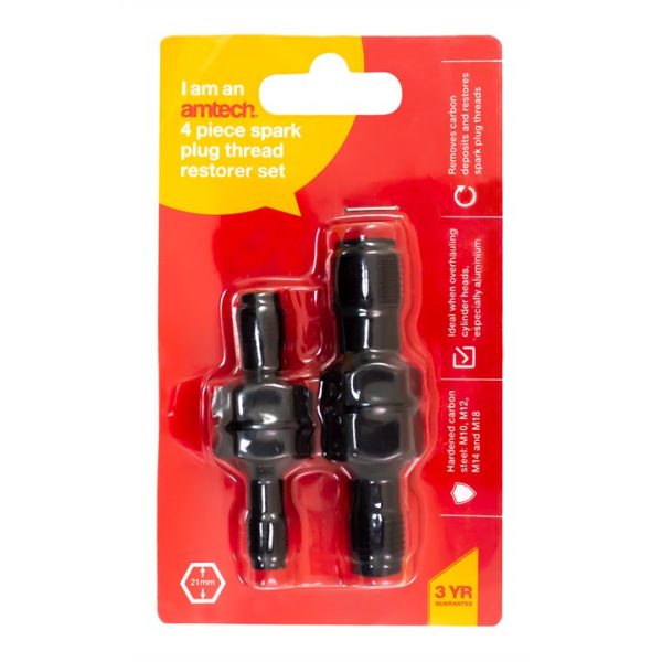 4 Piece spark plug thread repair kit