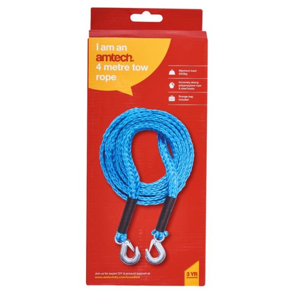 4m 2000kg tow rope