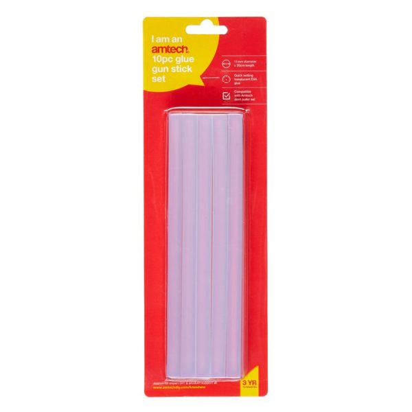 10 Piece glue gun stick set (11mm X 200mm)