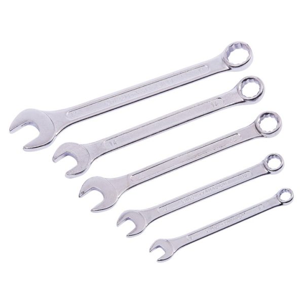 5 piece combination spanner set