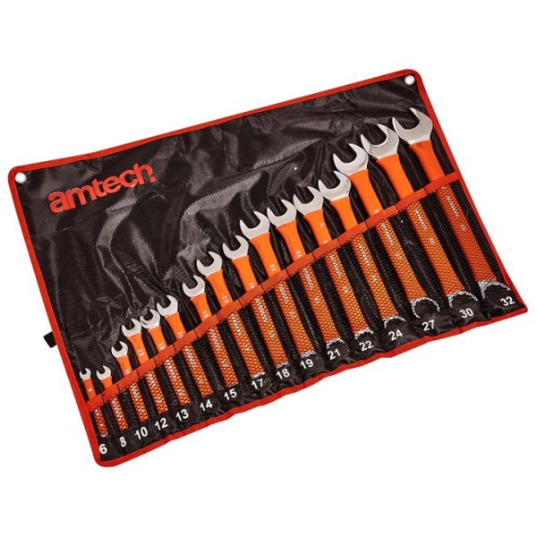 16 piece combination spanner set