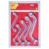 5 Piece S-shaped spanner set