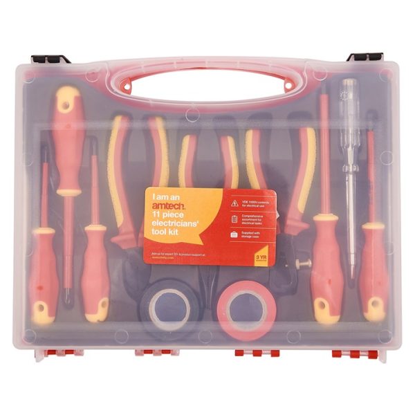 11pc Electricians tool kit