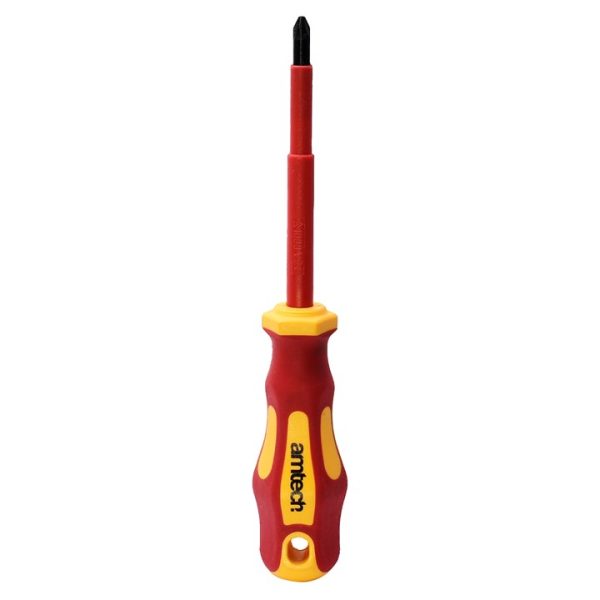 75mm Pozidriv VDE 1000V electrical screwdriver with PZ 0 tip