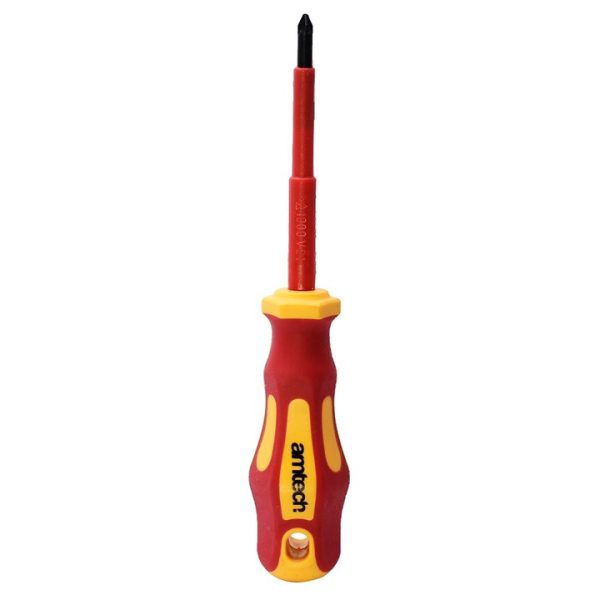 80mm Pozidriv VDE 1000V electrical screwdriver with PZ 1 tip