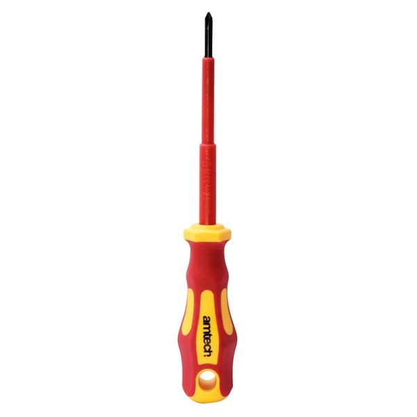 75mm Phillips VDE 1000V electrical screwdriver with PH 0 tip