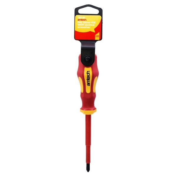 100mm Phillips VDE 1000V electrical screwdriver with PH 2 tip