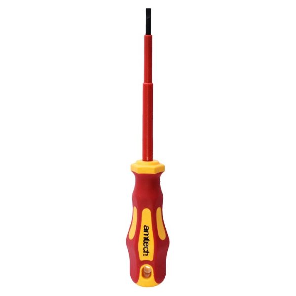 4mm x 100mm slotted VDE 1000V electrical screwdriver