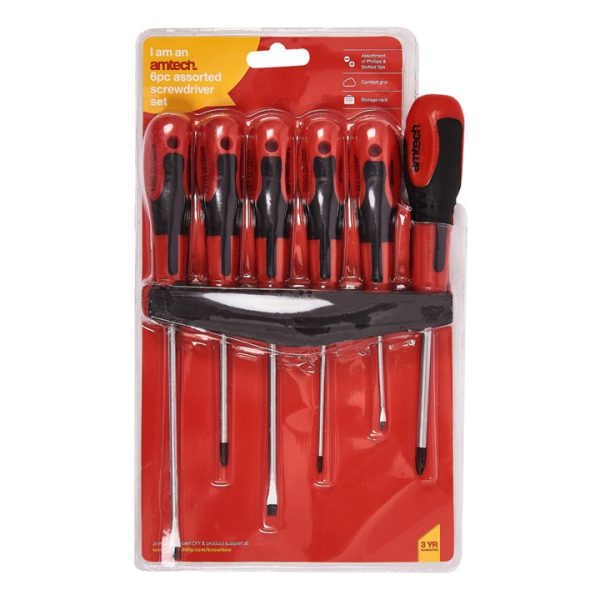 6Piece screwdriver set