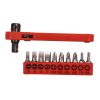 11 Piece offset ratchet screwdriver set