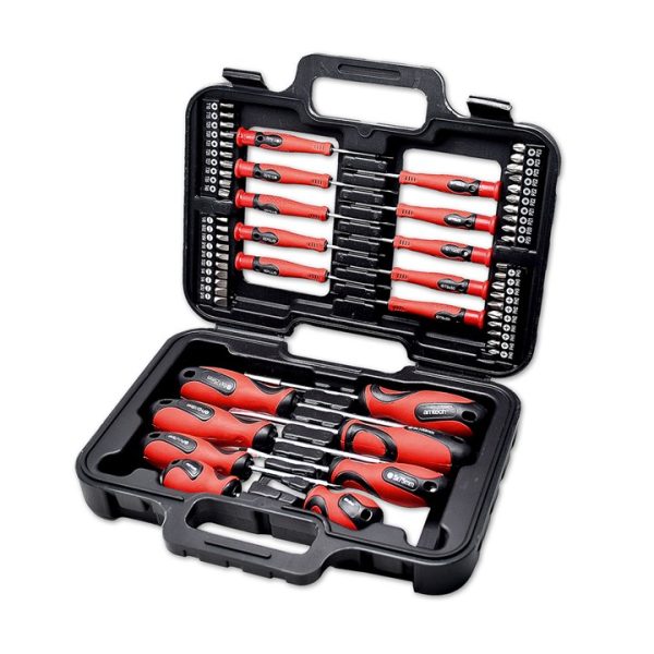 58 Piece screwdriver and bit set