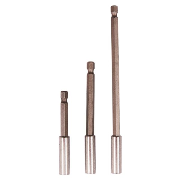 3 Piece magnetic bit holder set