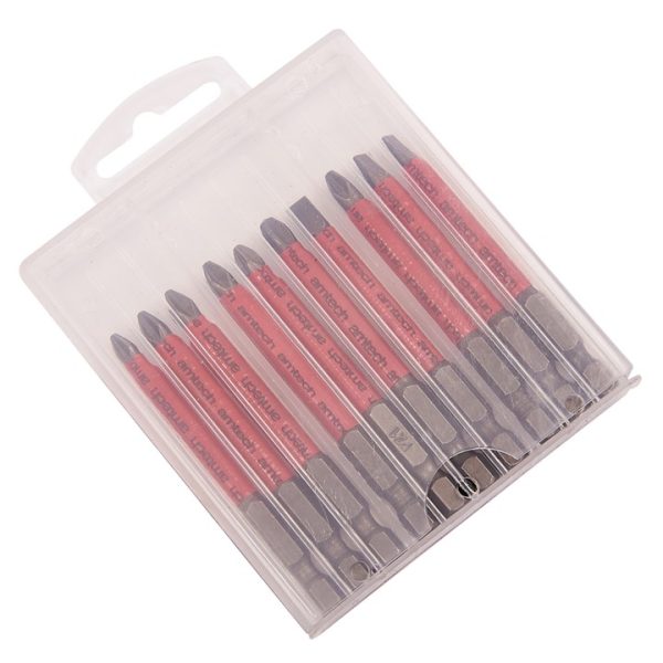 10 Piece 70mm non-slip bit set