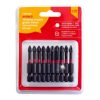 10 Piece impact screwdriver bit set