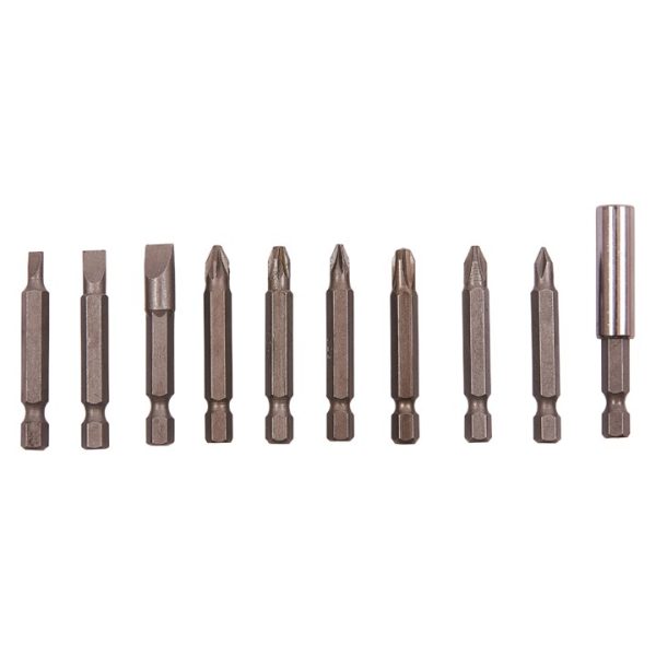 10 Piece power bit set