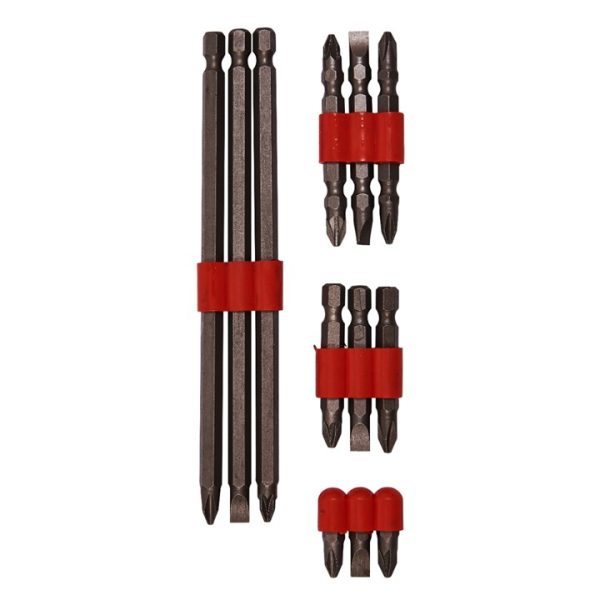 12 Piece power bit set